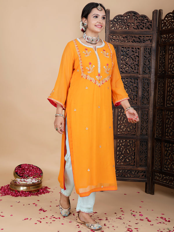 Kesari designer festive wear suit